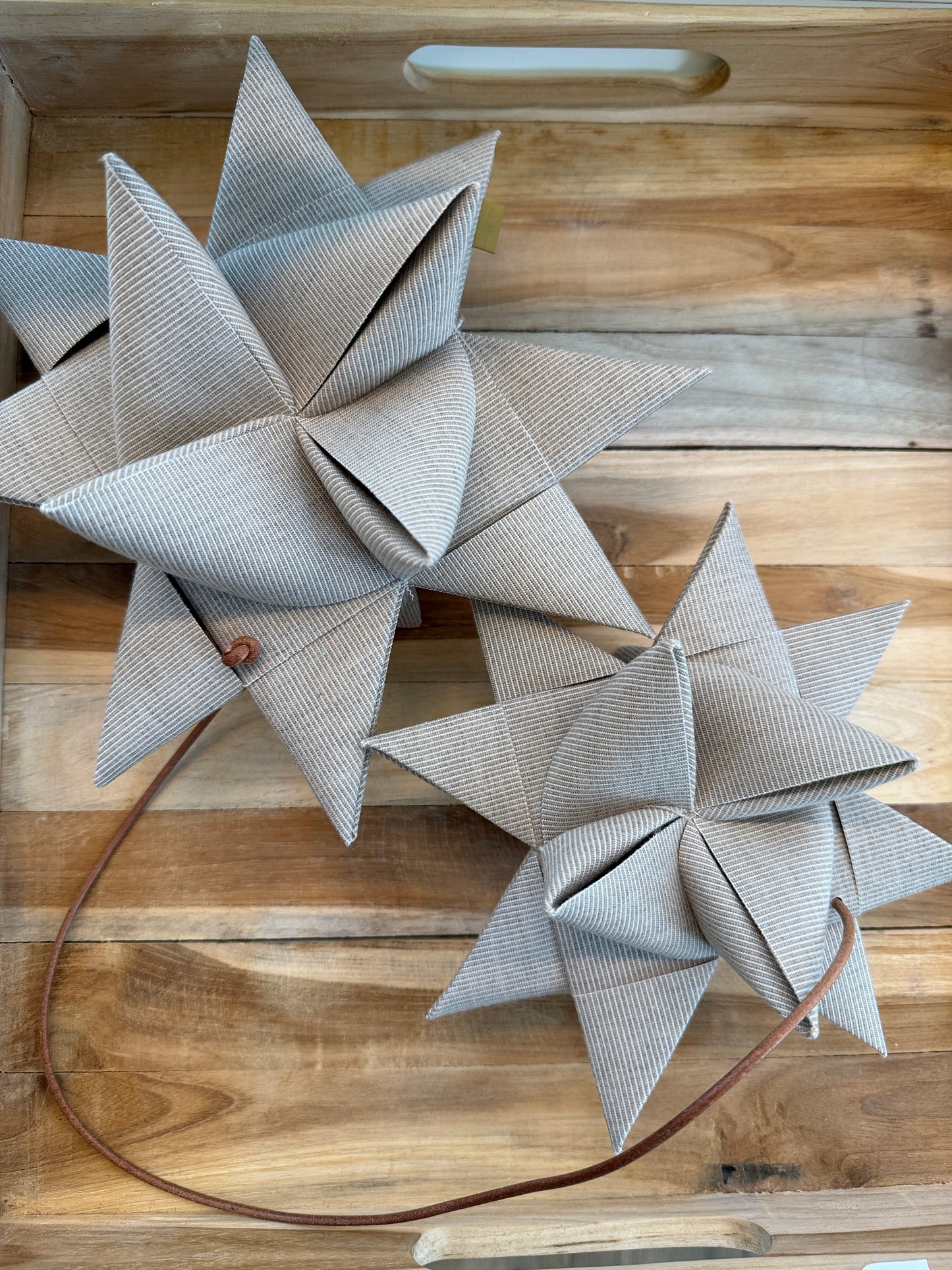 Stjernefabrikken 2 Sterne Türdekoration Canvas toast