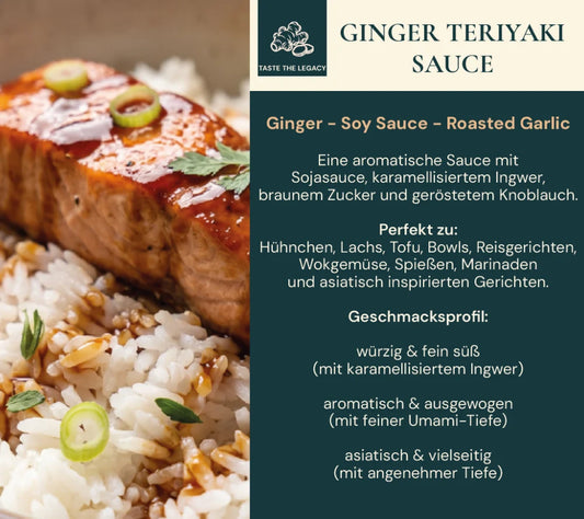 Easton Reed GINGER TERIYAKI Sauce 260 ml