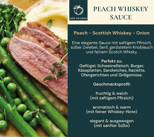 Easton Reed PEACH WHISKEY Sauce 260 ml