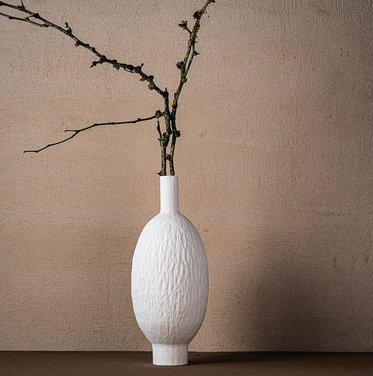 Klatt Porzellan Vase ARTA oval