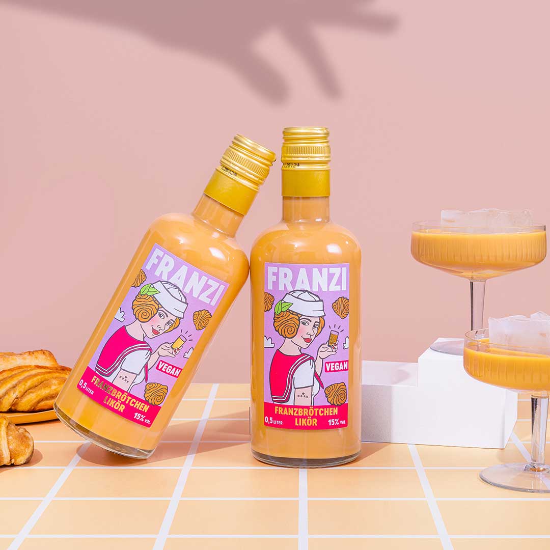 Nork Franzi Franzbrötchen Likör VEGAN 500 ml
