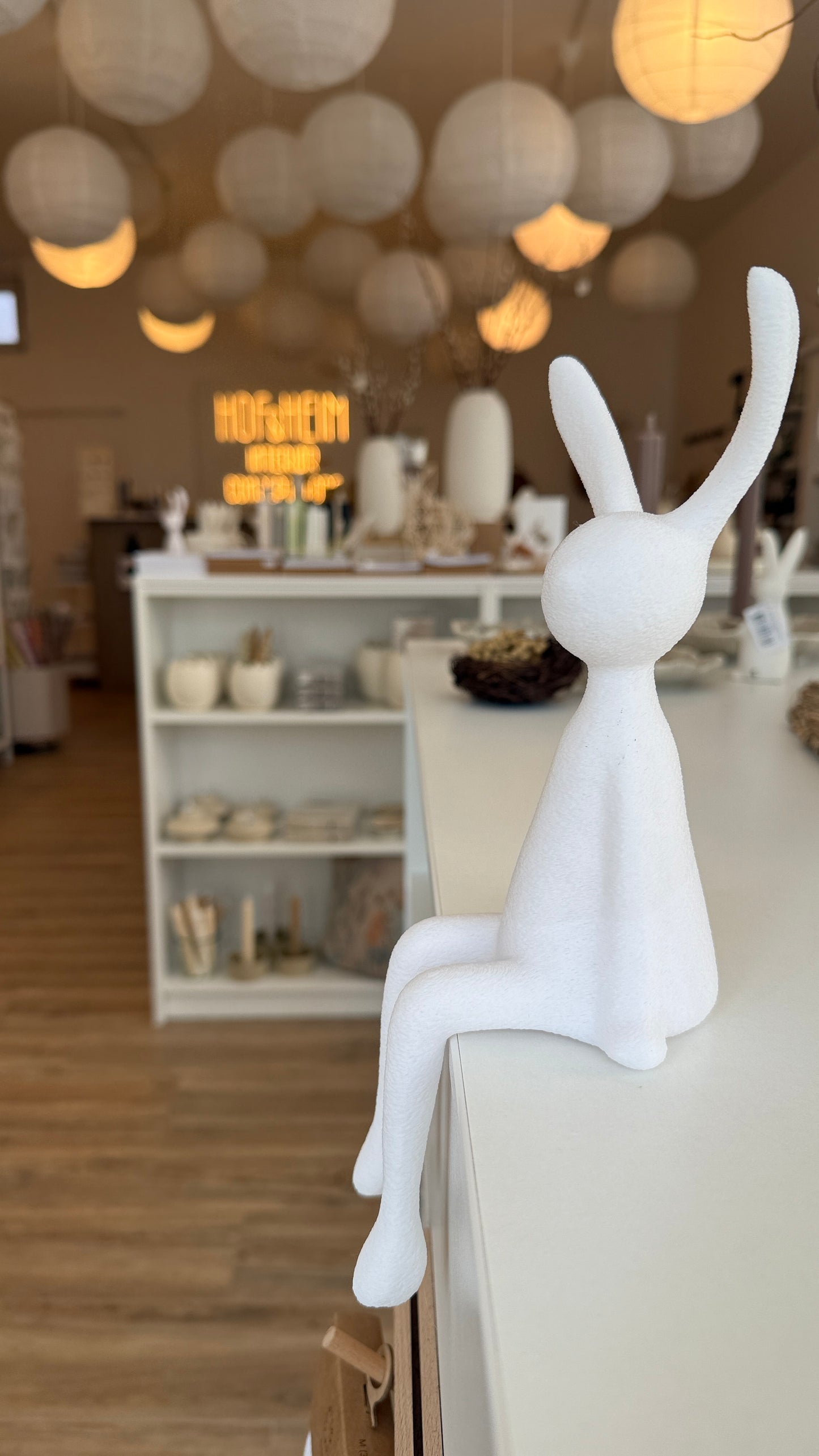 Kantenhocker HASE, verschiedene Farben