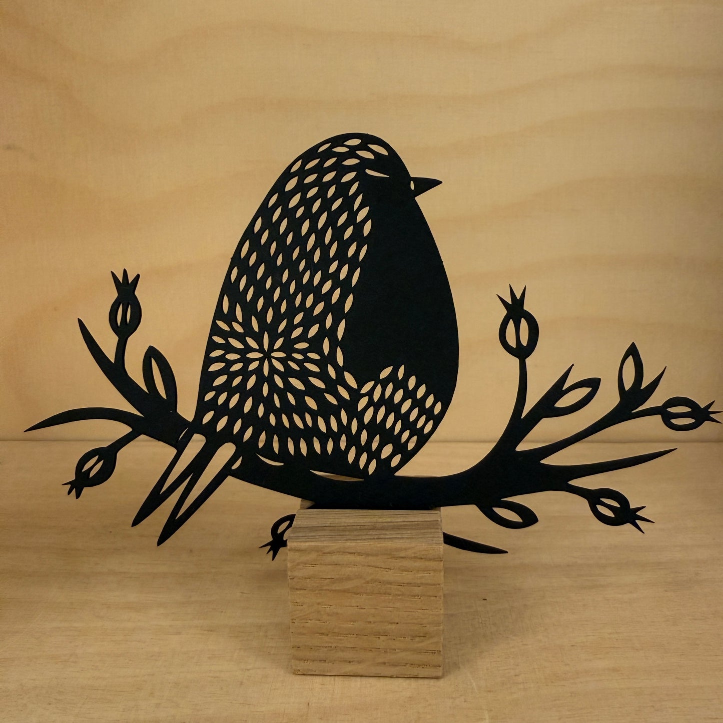 Zauber und Zunder Papercut ROTKEHLCHEN