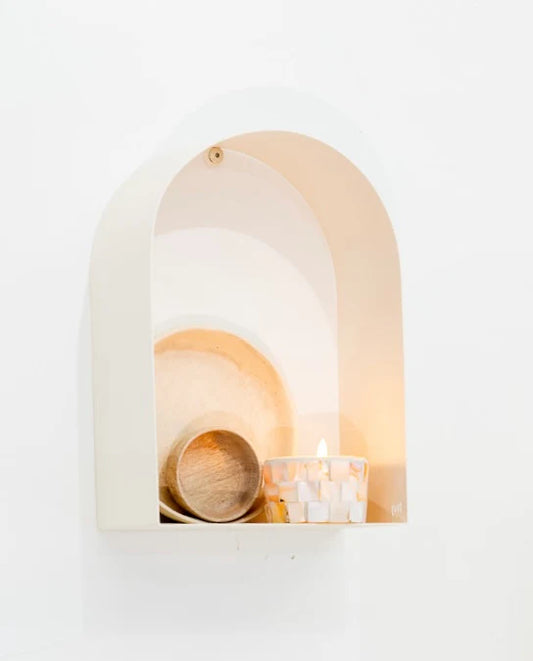 HVJ CHAPEL Metall Regal weiß