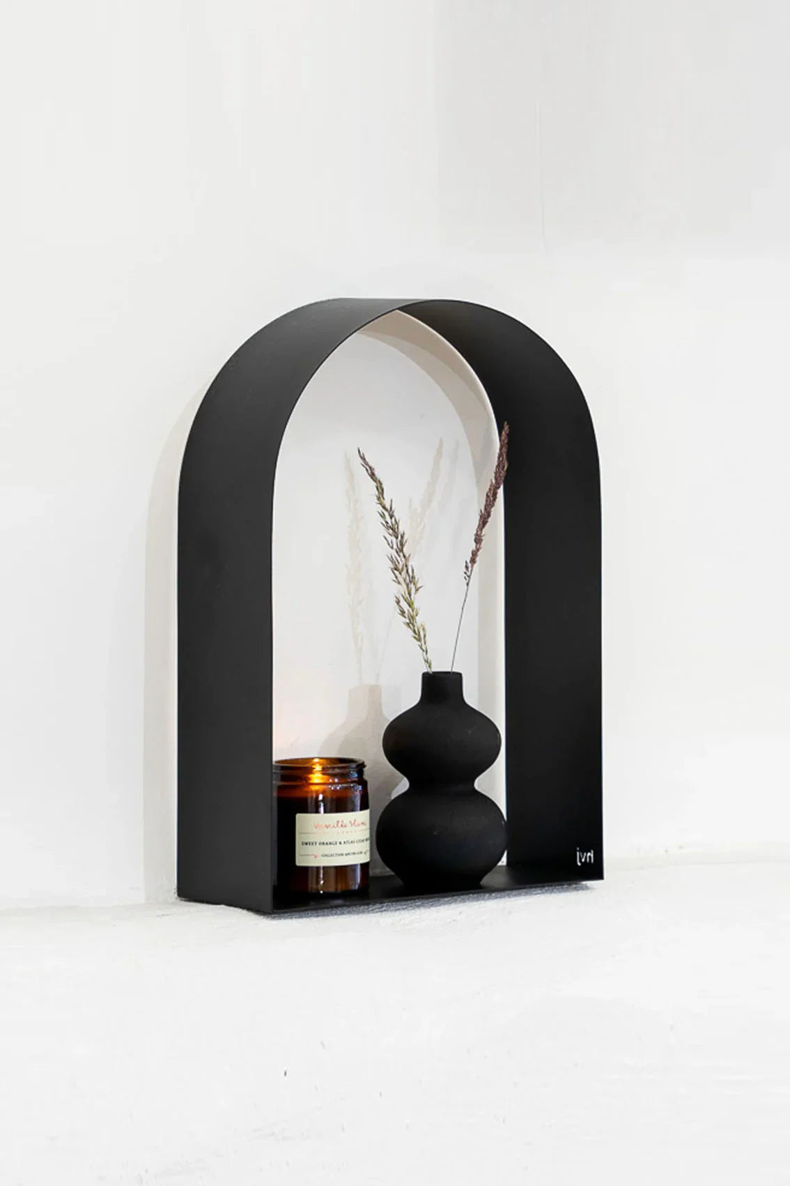 HVJ CHAPEL Metall Regal schwarz