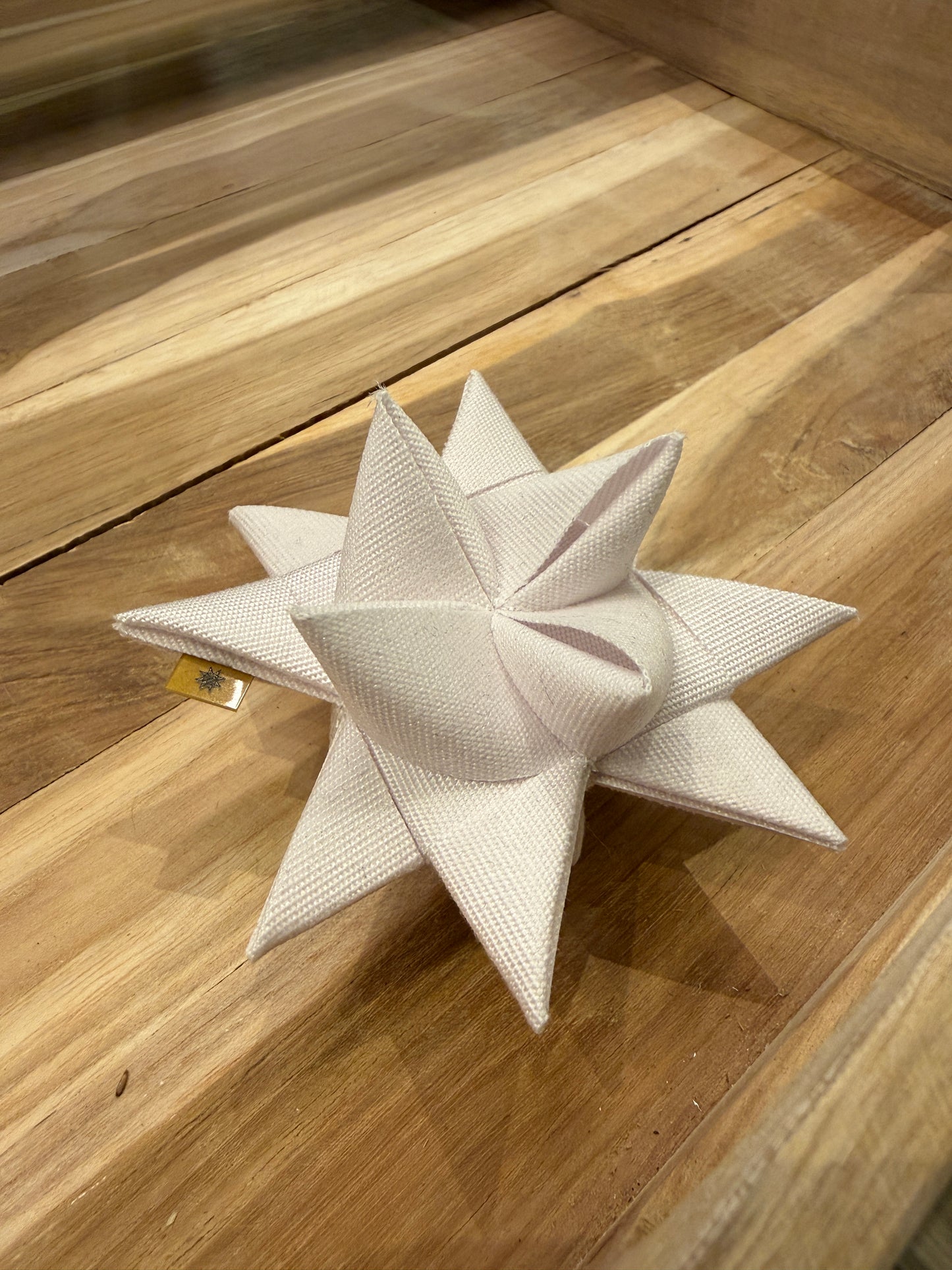 Stjernefabrikken Stern Canvas weiß x-small 9 cm
