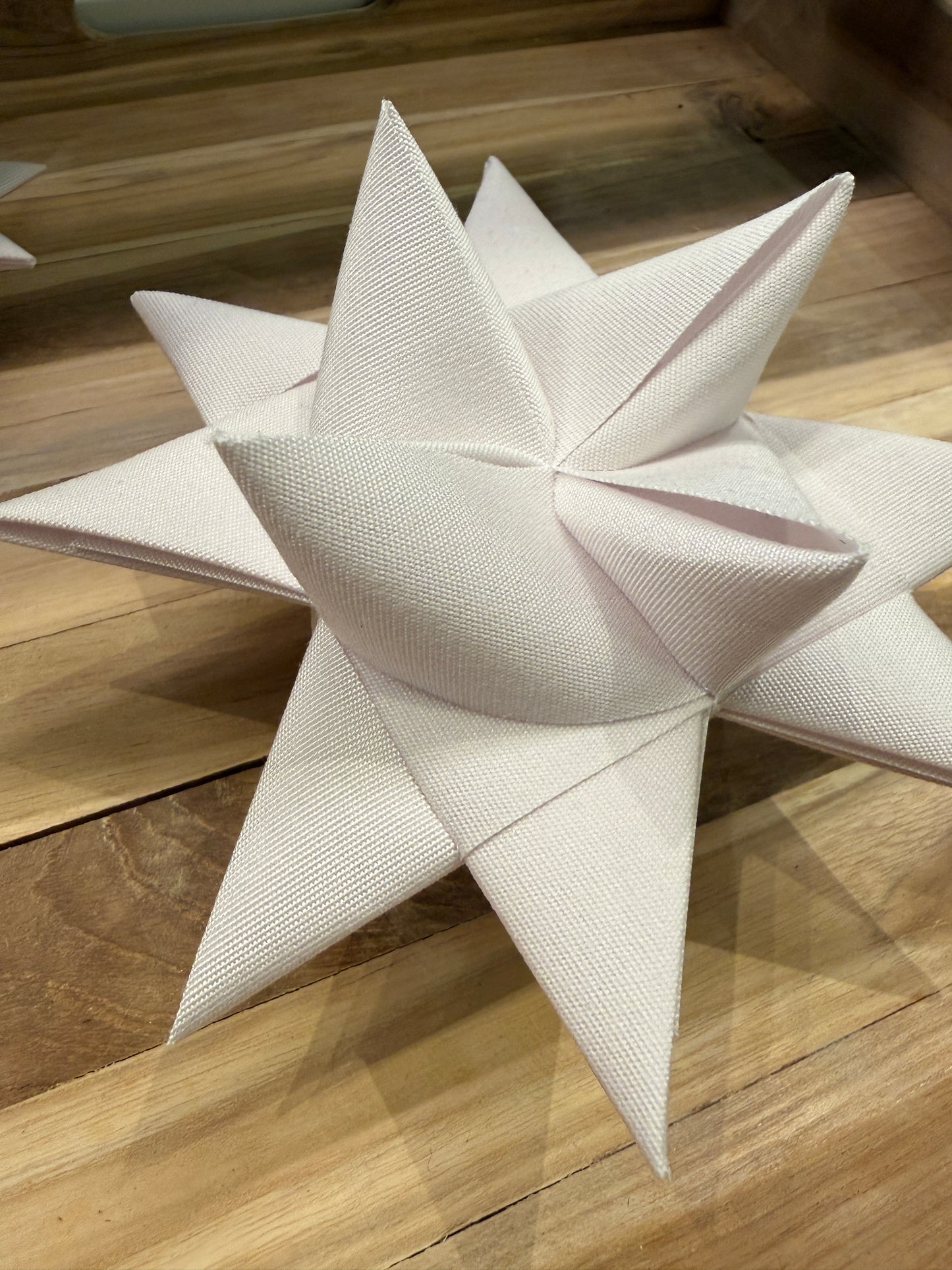 Stjernefabrikken Stern Canvas weiß medium 16 cm