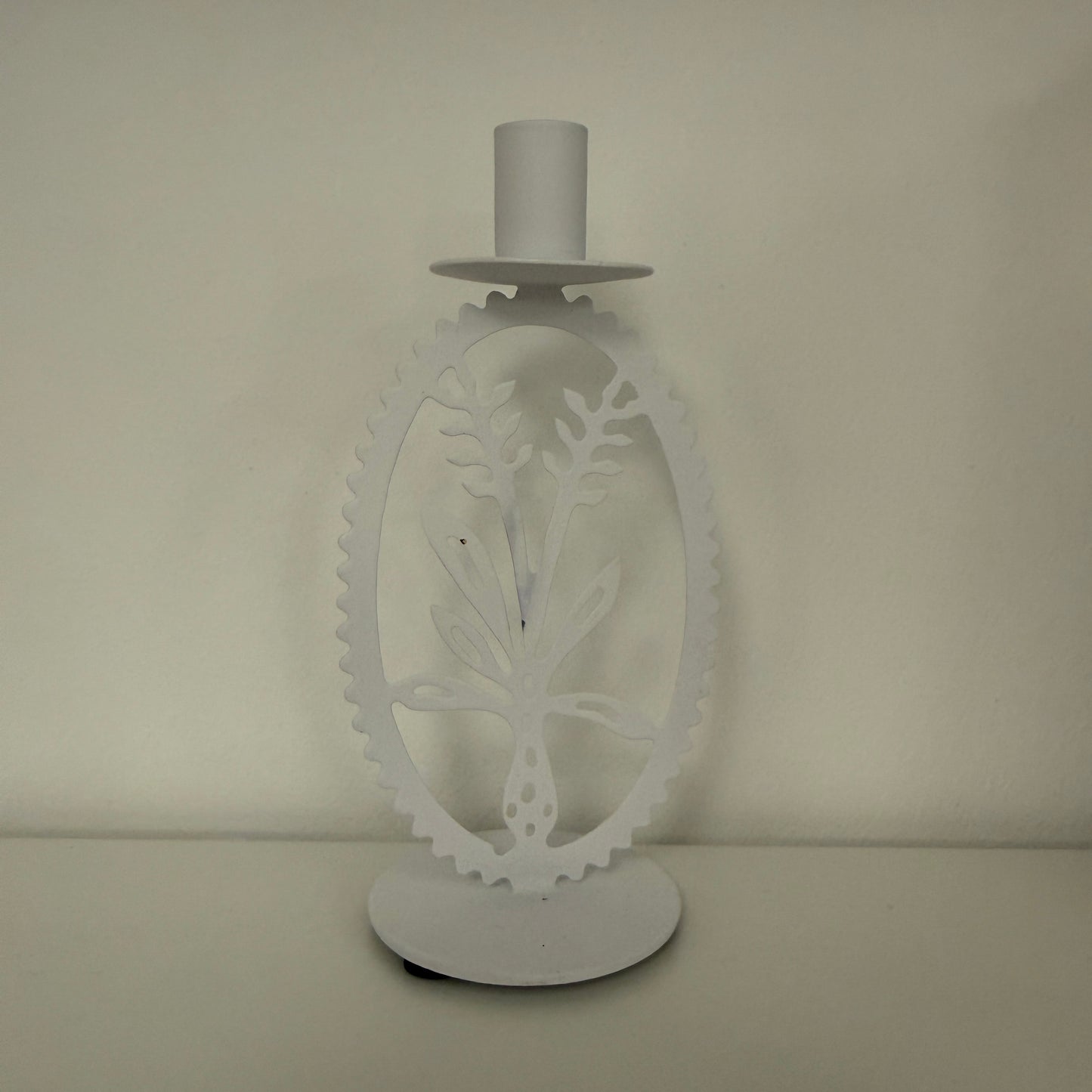 Madleys Kerzenhalter Osterei weiß