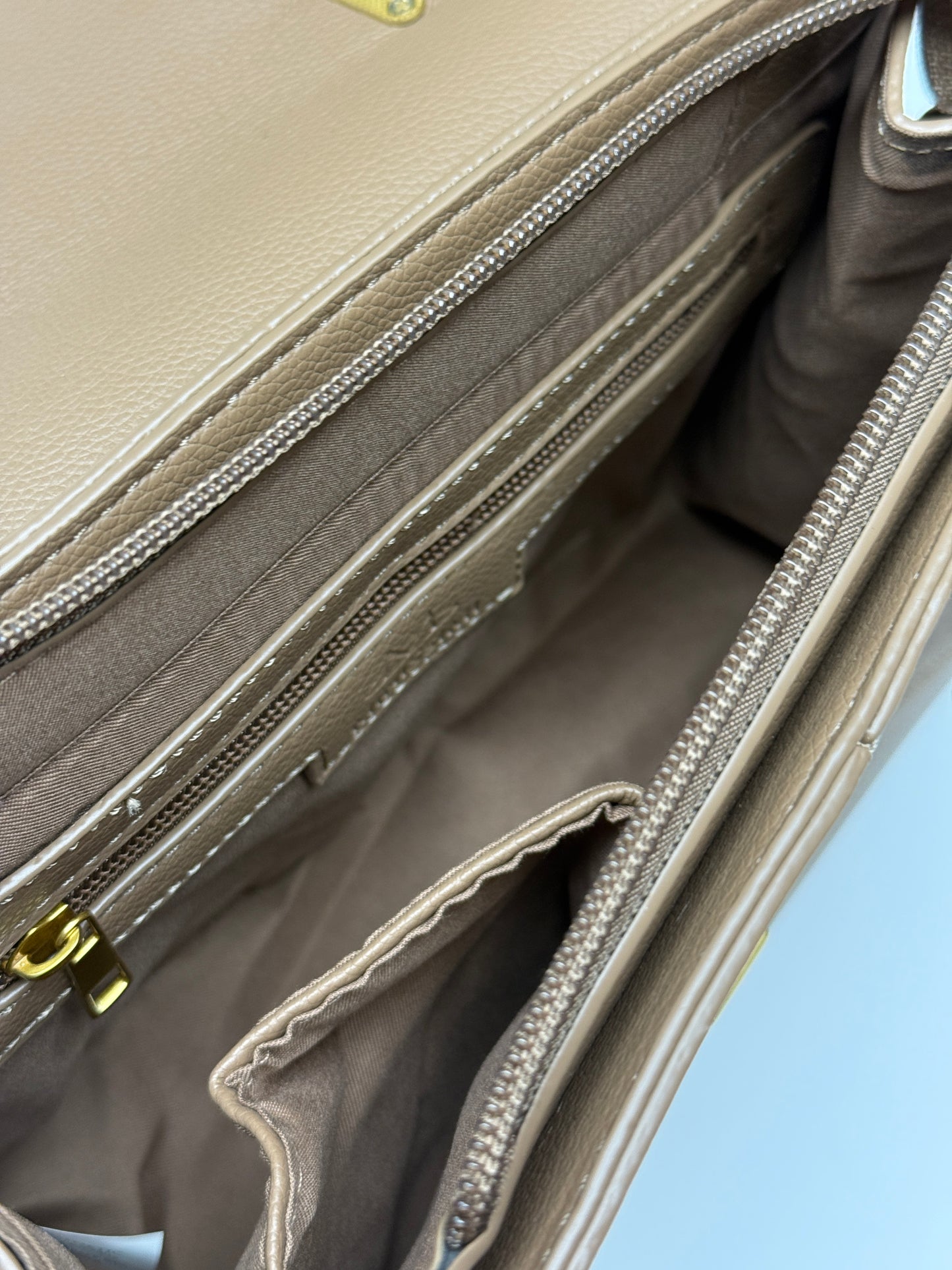 Handtasche ENVELOPE beige