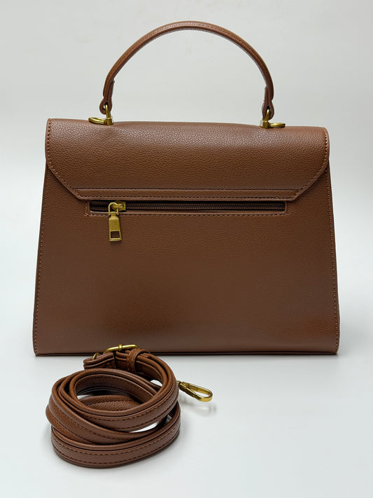 Handtasche ENVELOPE cognac