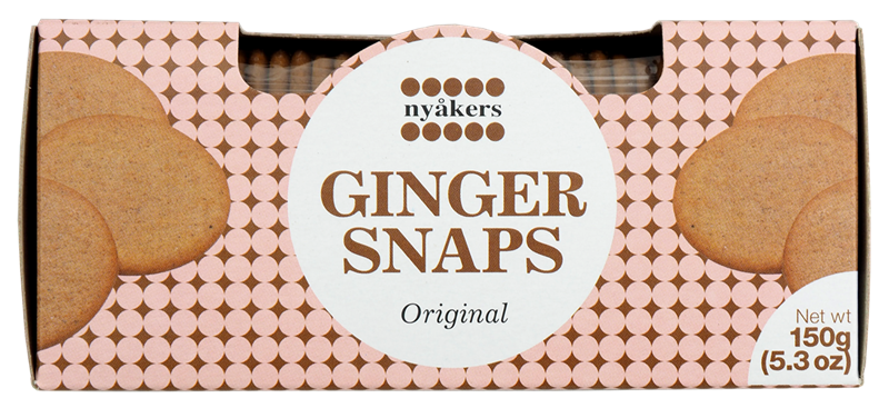 Nyåkers Ginger Snaps klassisch 150g