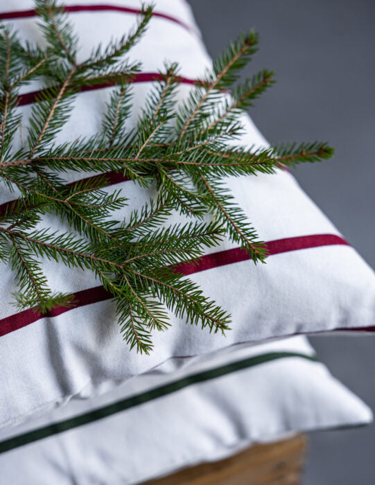 Storefactory Kissenhülle KARLSTORP rot/weiß