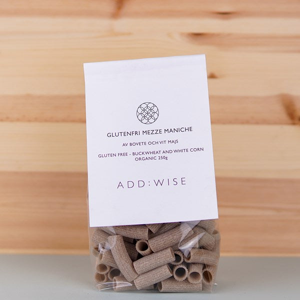 Add Wise glutenfreie Bio Pasta Mezze Maniche 250 g
