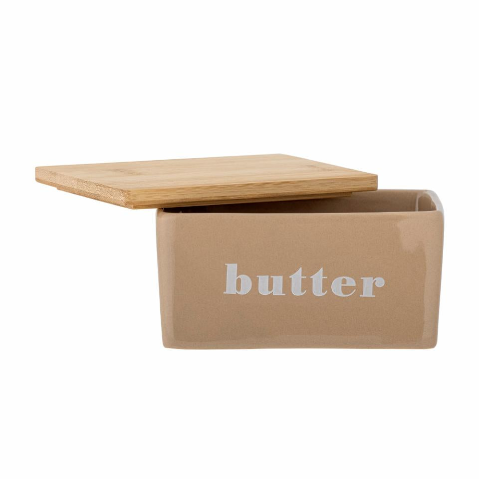 Bloomingville Butterdose Hanyu braun