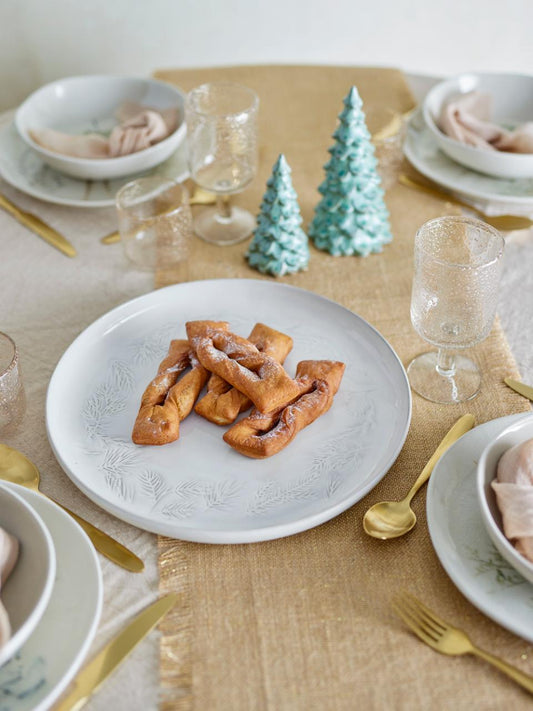 Bloomingville Servierplatte Tablett WINTER