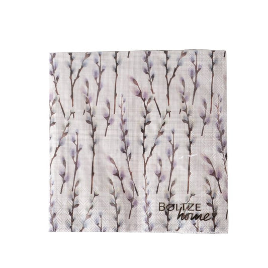 Servietten SALIX Weidenkätzchen 20 Stück, verschiedene Ausführungen