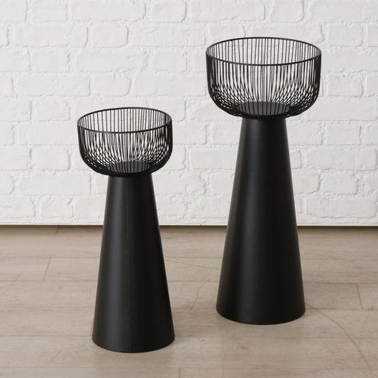 Dekosäule CINDY schwarz, verschiedene Größen