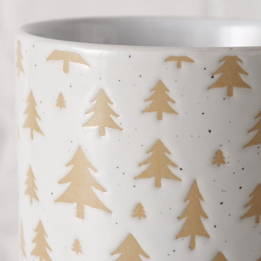 Tasse mit Henkel TILIO Tannenbäume 220 ml