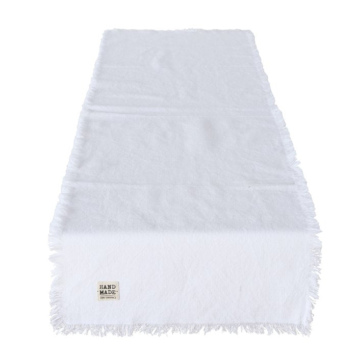 Tischläufer LENEA Fransenkante, verschiedene Farben