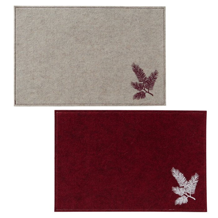 Tischset NAEMI Tannenzweig, verschiedene Farben