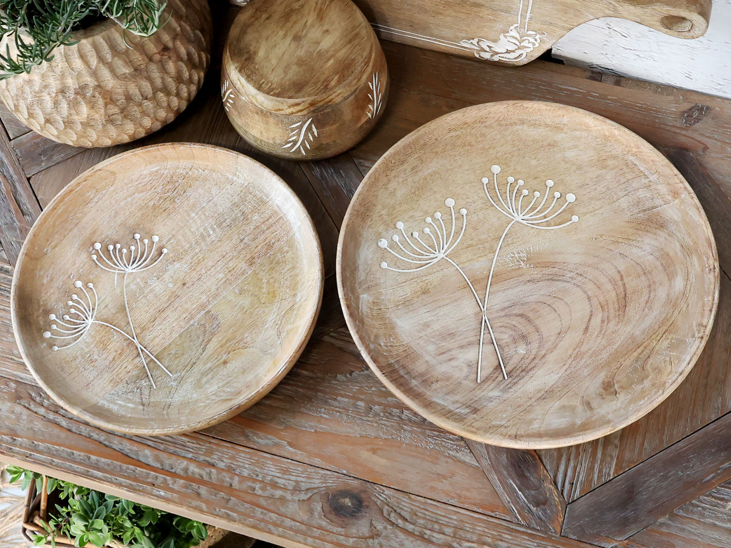 Chic Antique Platzteller Tablett TOURS, 30 cm