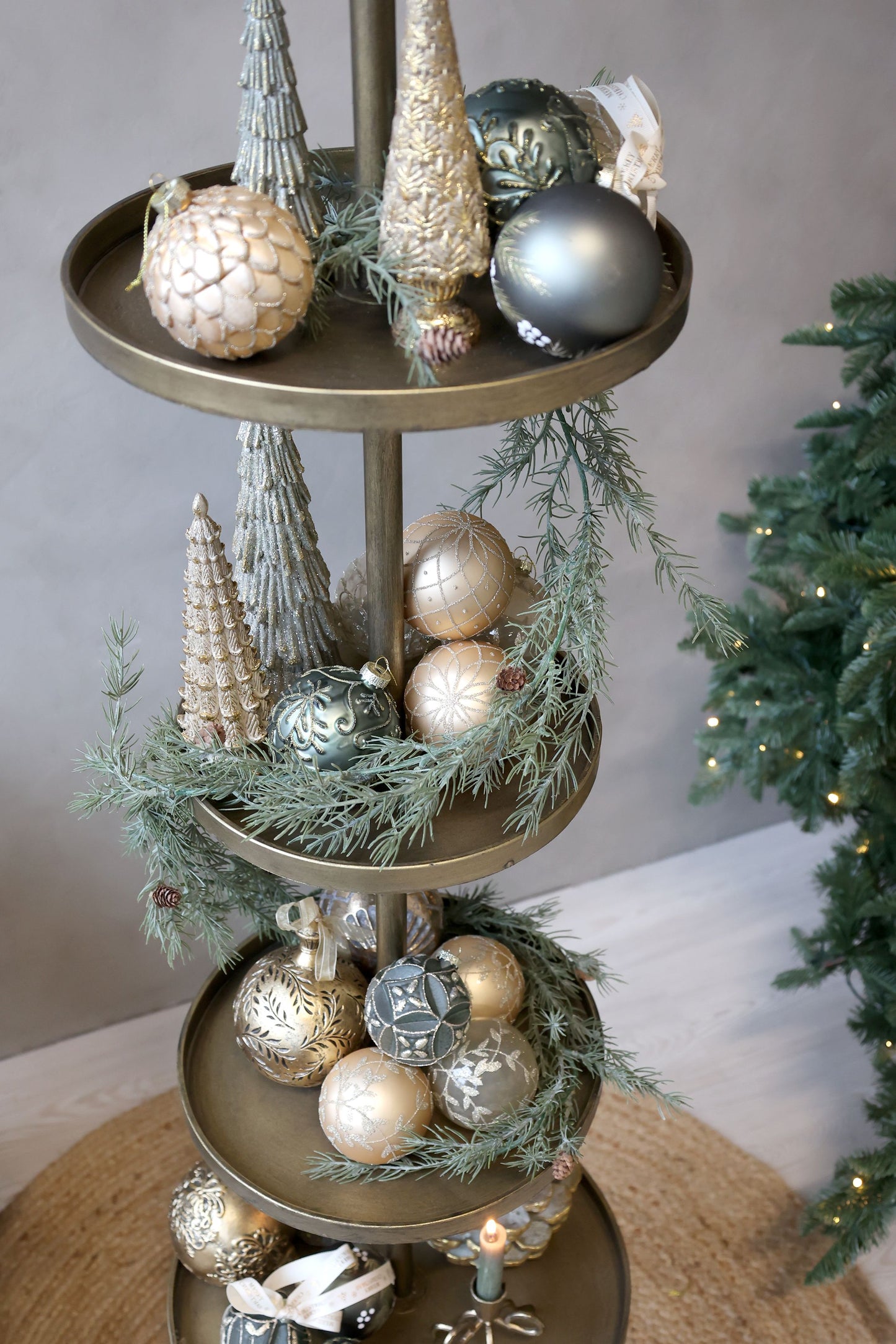 Chic Antique Ranke ZEDER mit Zapfen 185 cm