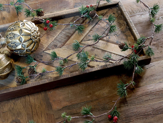 Chic Antique Ranke ZEDER mit Beeren 160 cm