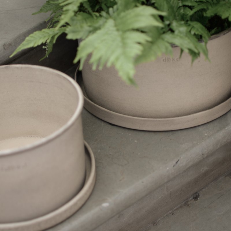 DBKD Pflanzkübel PLANT BOWL beige, verschiedene Größen