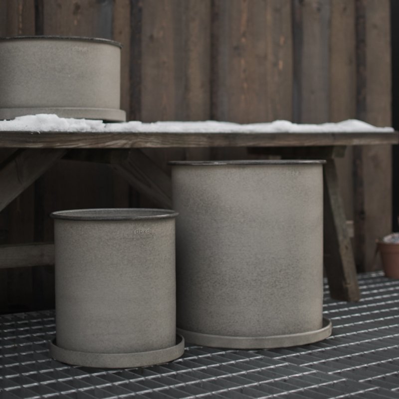 DBKD Pflanzkübel PLANT POT beige, verschiedene Größen