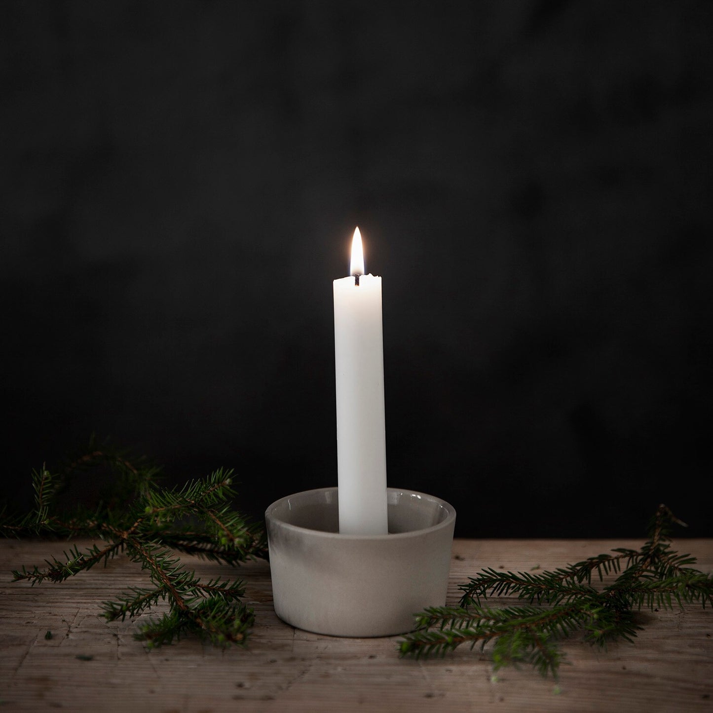 Ernst Kerzenschale für Stabkerze