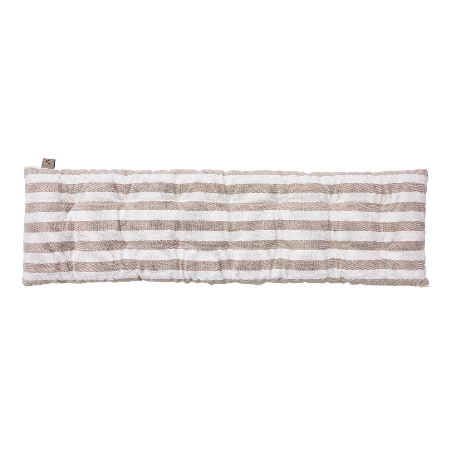 Ernst Treppenkissen beige/weiß gestreift 30 x 100 cm