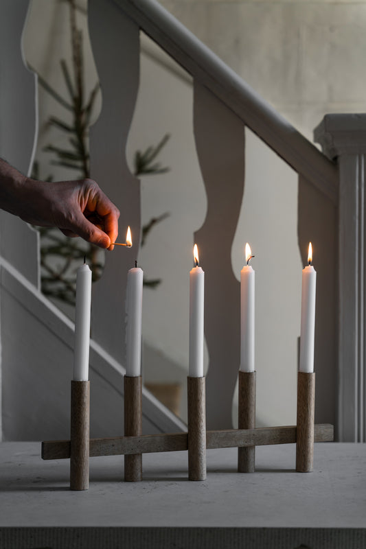 ERNST Kerzenhalter ROW hell