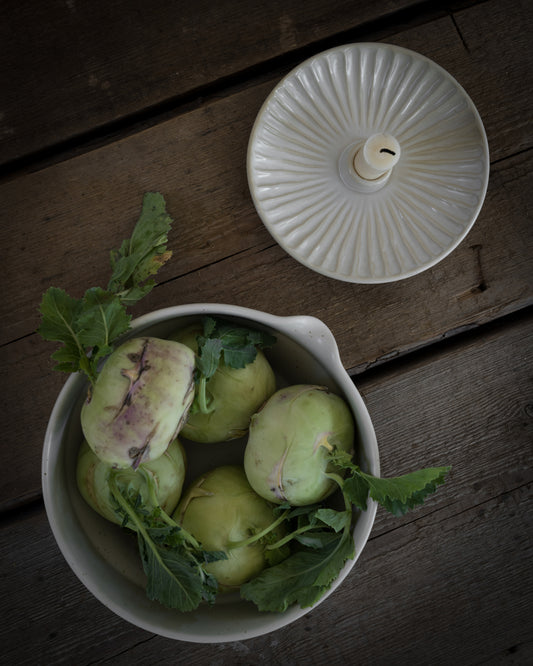 Ernst Kerzenteller Rillen naturweiß