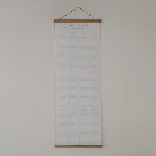 Eulenschnitt Posterleiste Holz Eiche