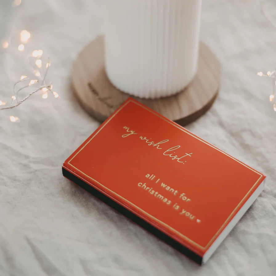 Eulenschnitt Streichhölzer Box SANTA