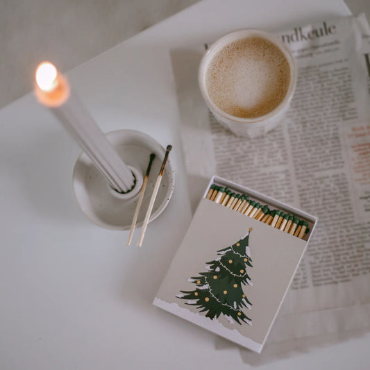 Eulenschnitt Streichhölzer Box WEIHNACHTEN