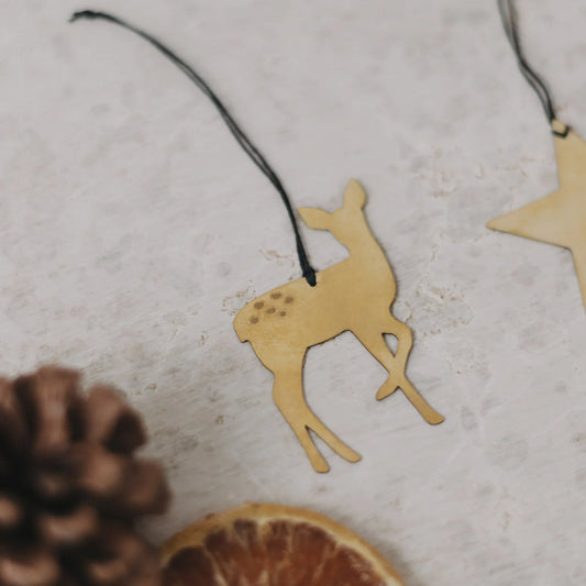 Eulenschnitt Anhänger Mix gold 6 Stk.