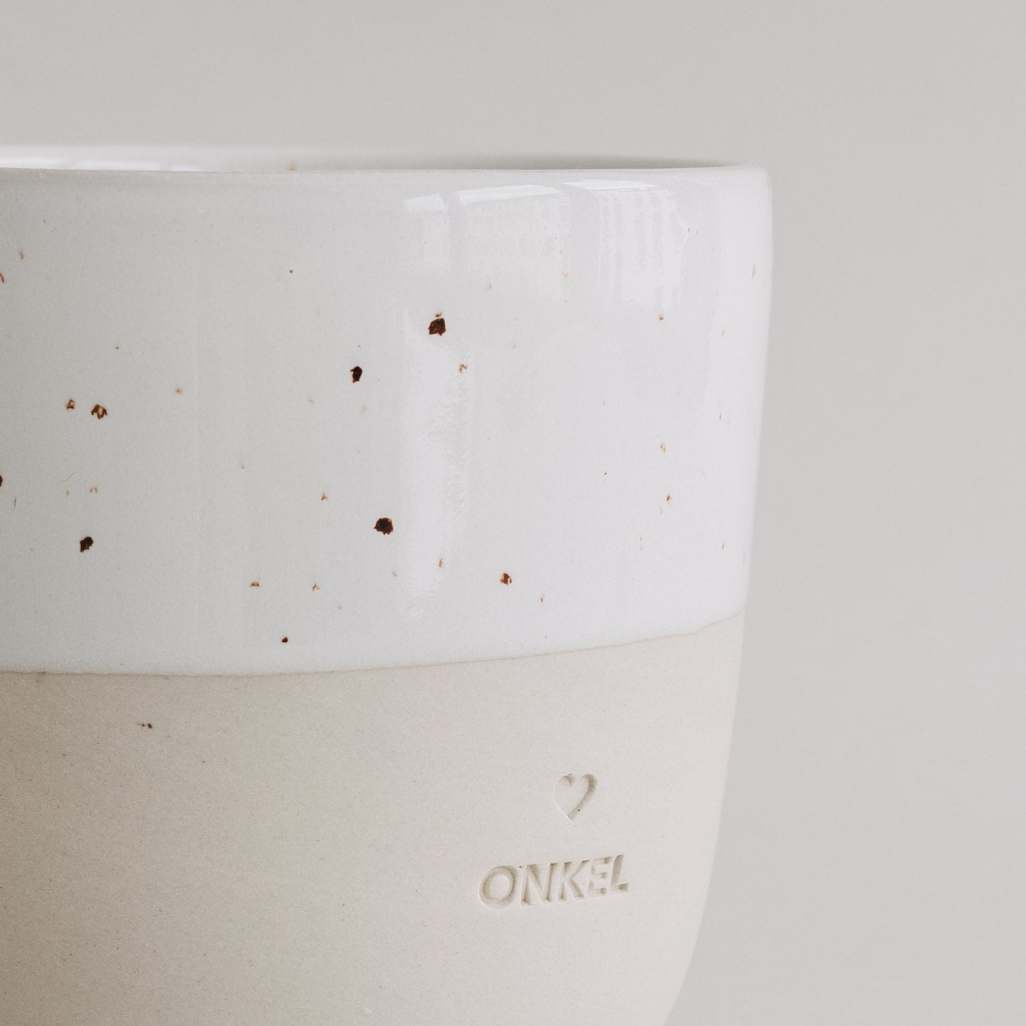 Eulenschnitt Becher ONKEL