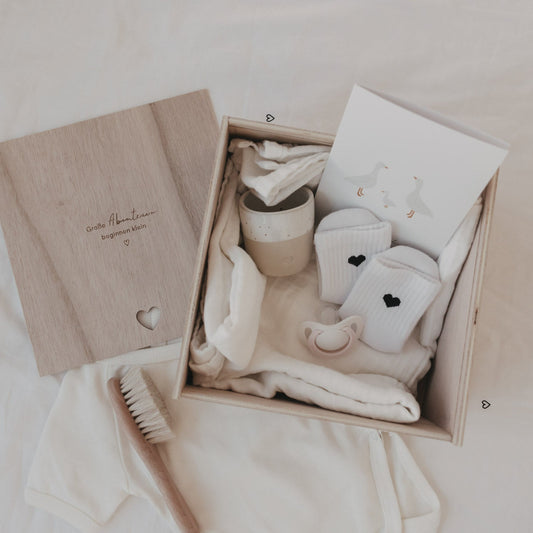 Eulenschnitt Erinnerungsbox Geschenkbox ABENTEUER Holz