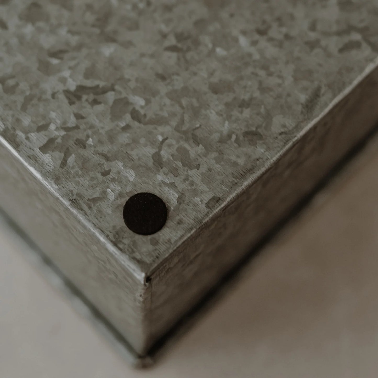 Eulenschnitt Metall Box groß 35 x 25 cm