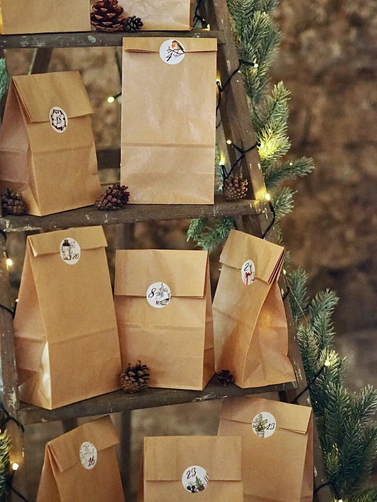 Frollein Lücke Adventskalender Tüten Set