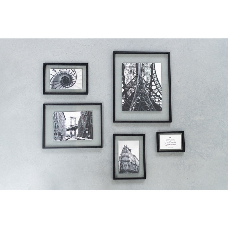 Bilderrahmen VISTA schwarz 14 x 19 cm