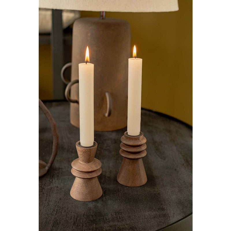 Home Society Kerzenhalter PIPER Holz