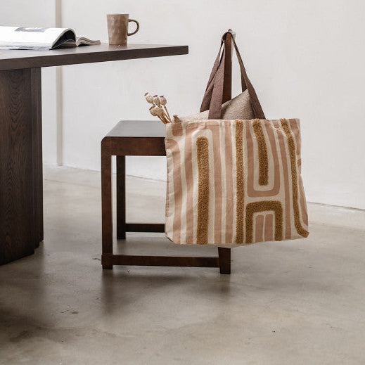 Tasche SUMMER STRIPE bestickt