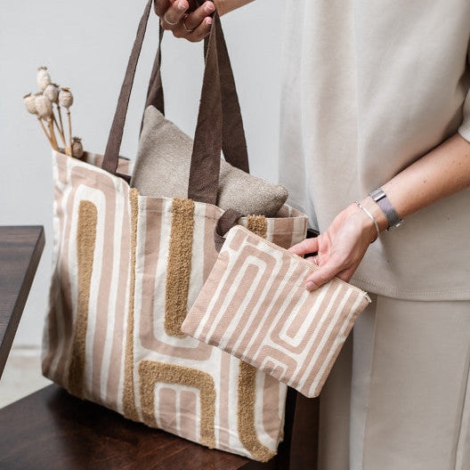 Tasche SUMMER STRIPE bestickt