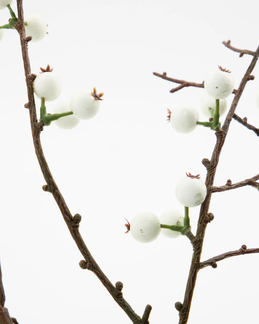 House Doctor Beerenzwei weiß 97 cm