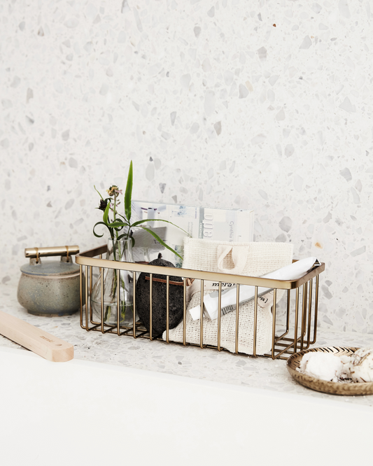 House Doctor Regal BATH, Messing, gebürstet