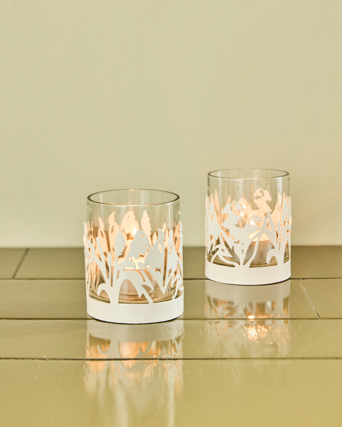 House Doctor Teelichthalter LILY weiß