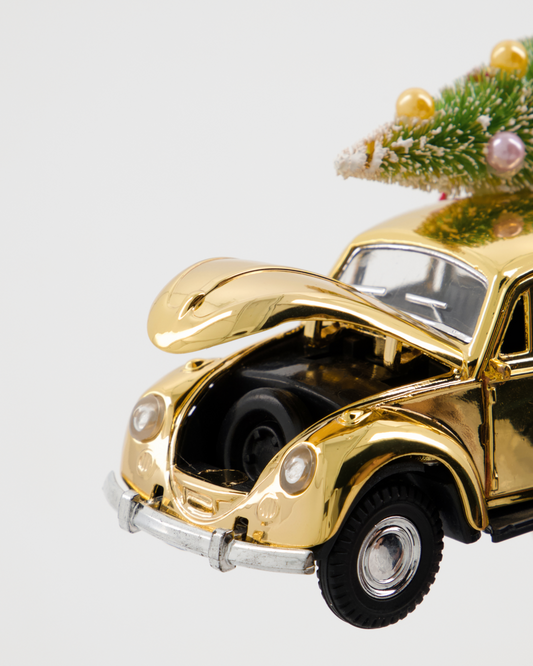 House Doctor XMAS CAR gold 12,5 cm