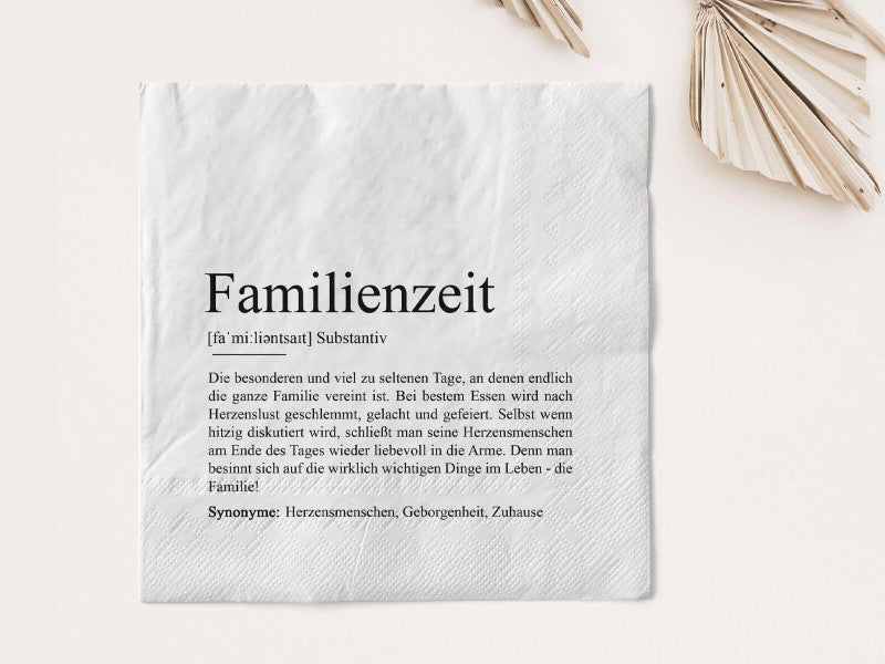 Servietten FAMILIENZEIT